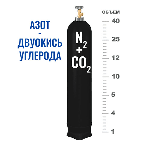 Баллоны для смеси в Филевском парке